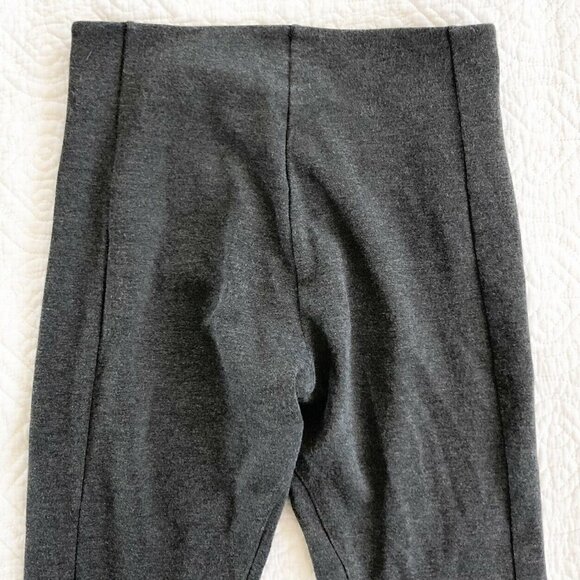 Lysse Women's Size Small Seamed Ponte Pull On Charcoal Gray Leggings - Picture 8 of 8